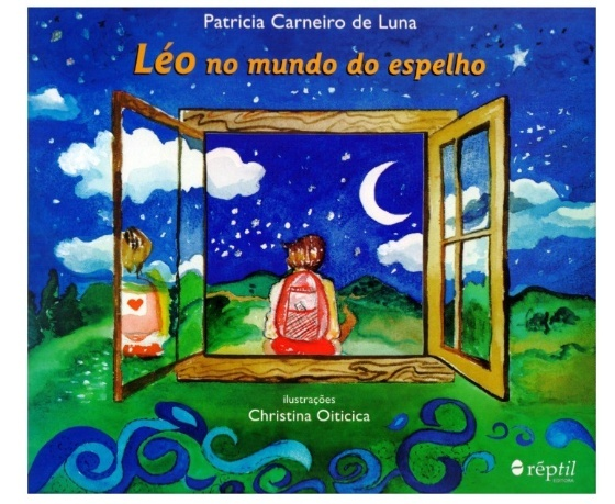 livro leo no mundo do espelho